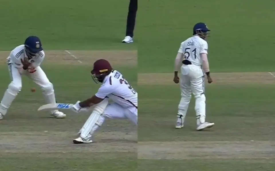 [WATCH] IND vs WI 2025: Sai Sudharsan takes amazing catch to dismiss John Campbell, gets injured in the process