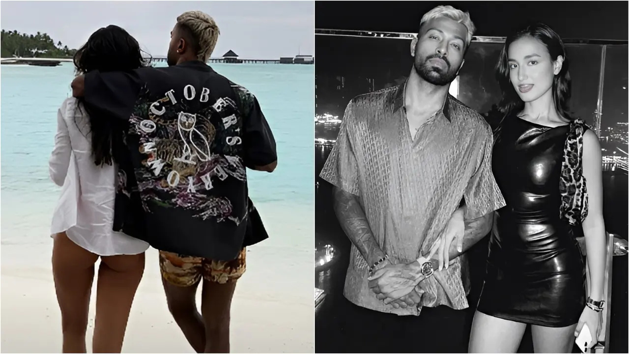 Hardik Pandya puts rumours to rest as vacation photos with girlfriend Mahieka Sharma go viral