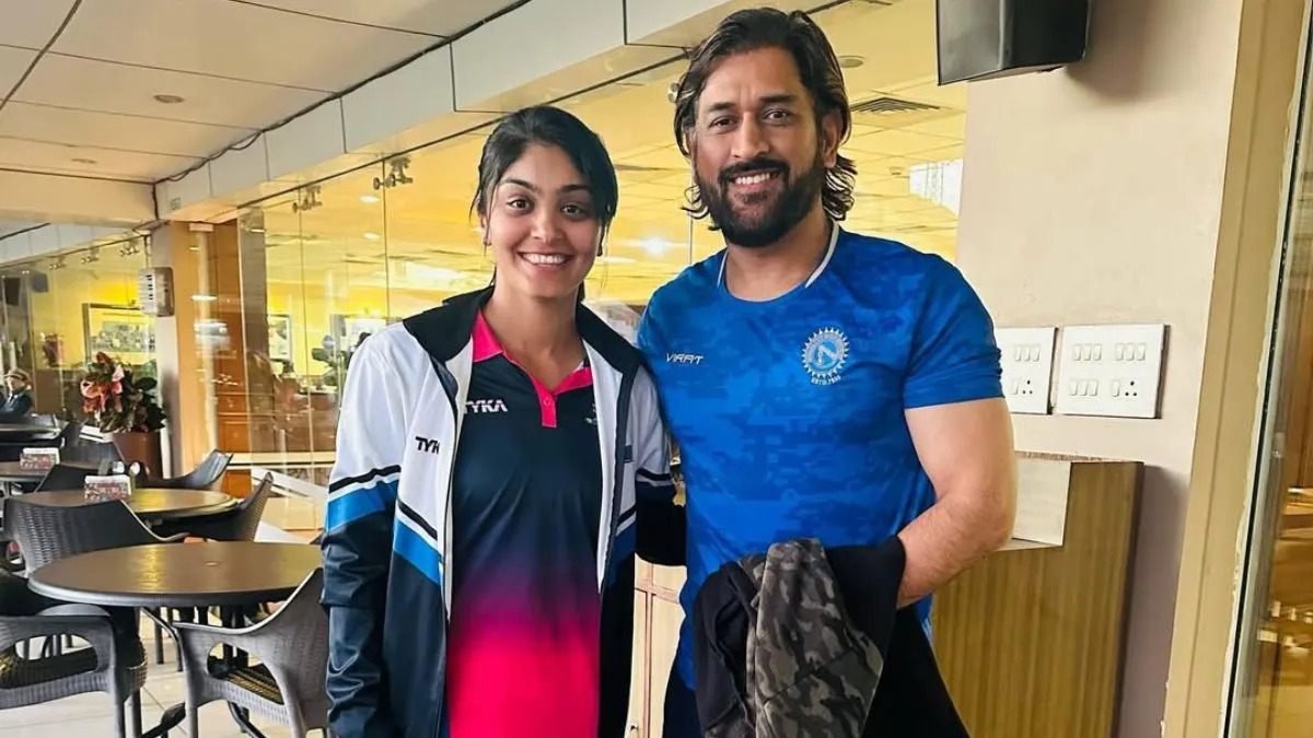 Harleen Deol recalls motivational chat with MS Dhoni during injury layoff