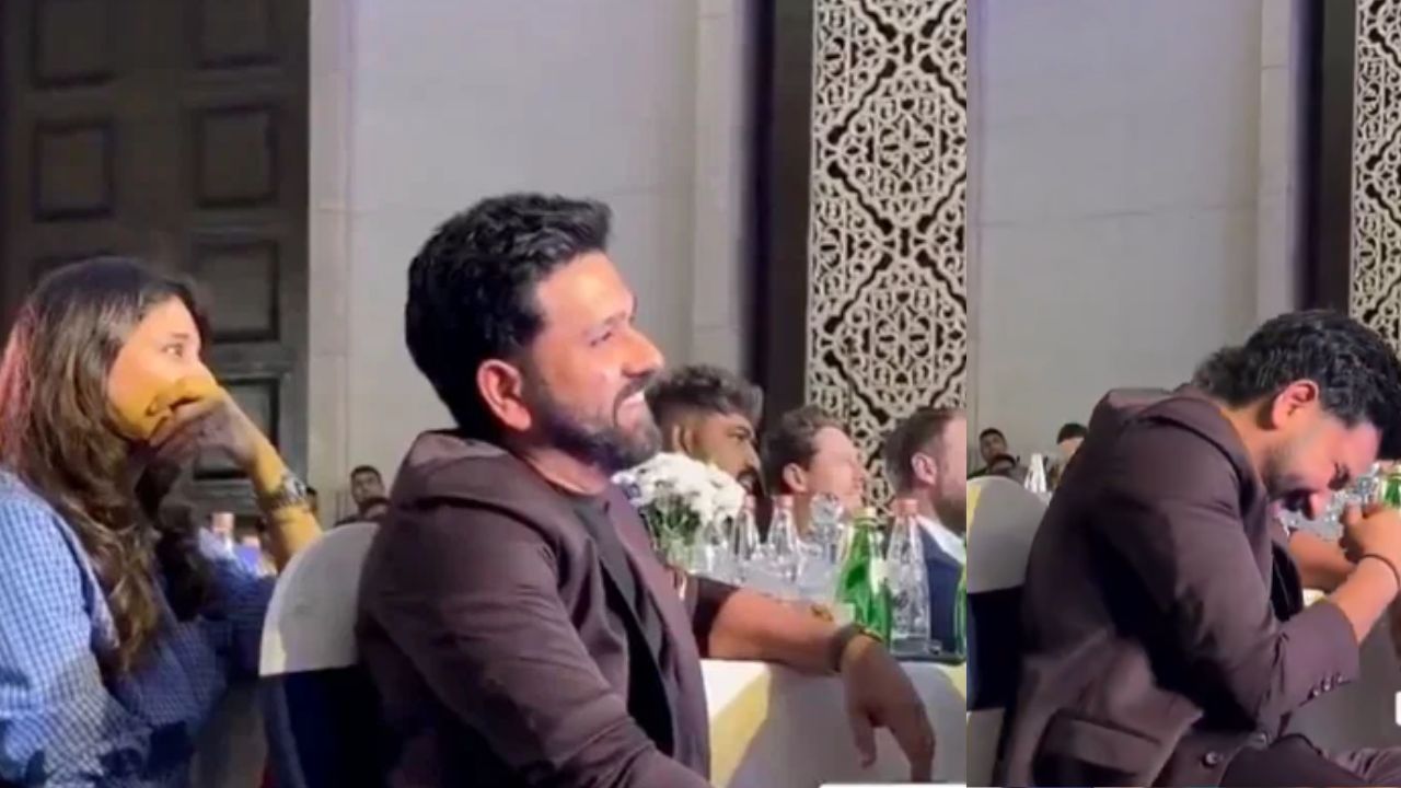 [WATCH]: Rohit Sharma can't control his laughter at MS Dhoni's mimicry