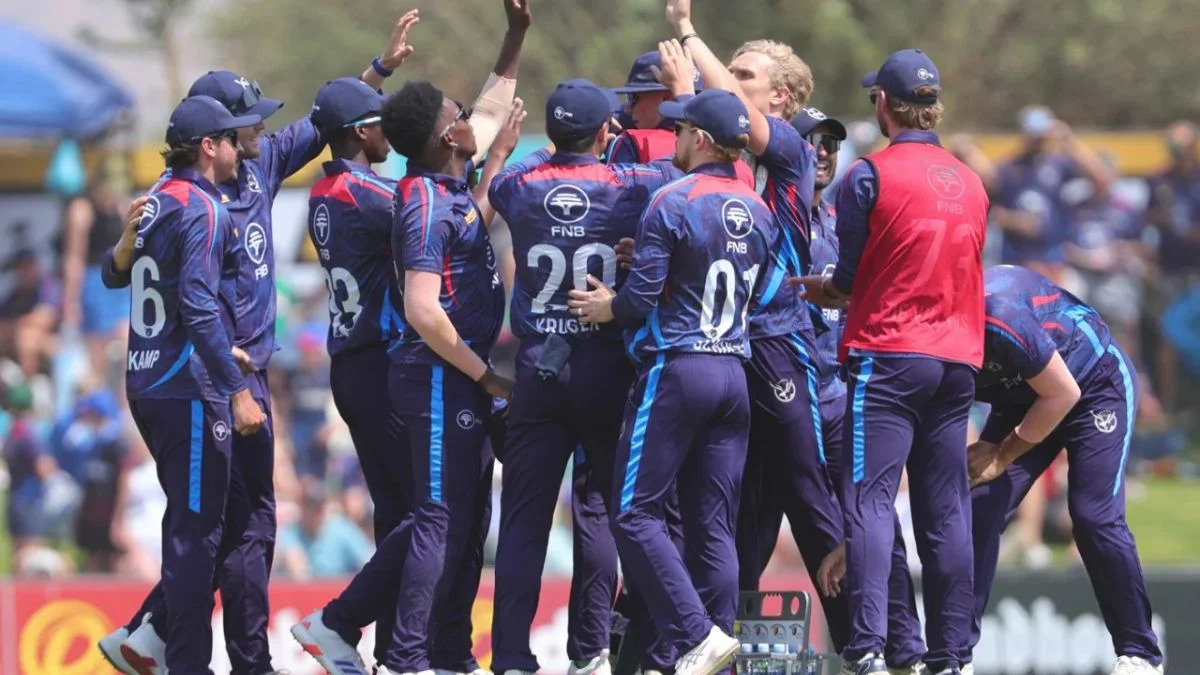 Namibia upset South Africa as Windhoek debut ends in last-ball thriller