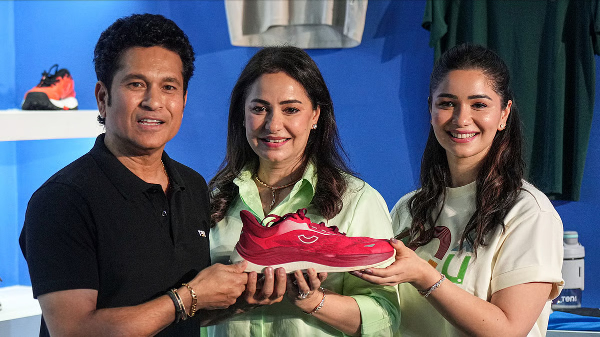 Sachin Tendulkar launches his sportswear brand TEN x YOU