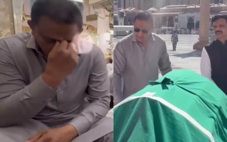 Watch: Mohammad Azharuddin performs final rites for departed Madina pilgrims