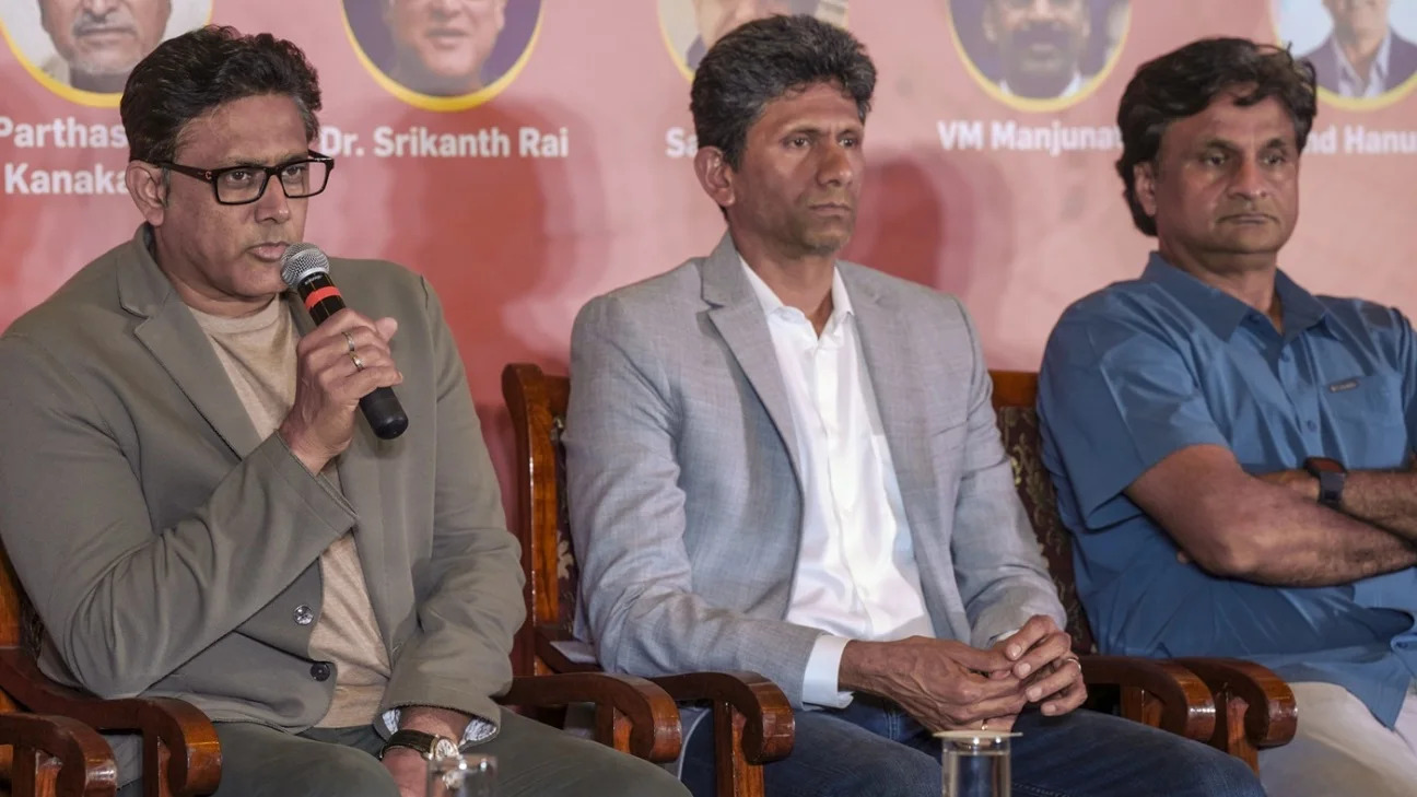 'He is here to make a difference' - Anil Kumble comes in support of Venkatesh Prasad for KSCA post