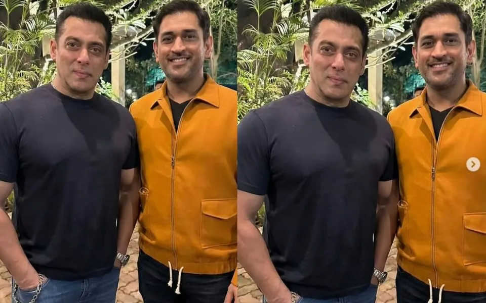 Watch: MS Dhoni attends Salman Khan's birthday party at actor's farmhouse