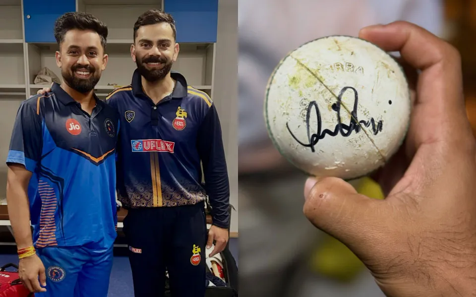 Vijay Hazare Trophy 2025-26: Virat Kohli gifts signed match ball to Vishal Jayswal after latter got his wicket