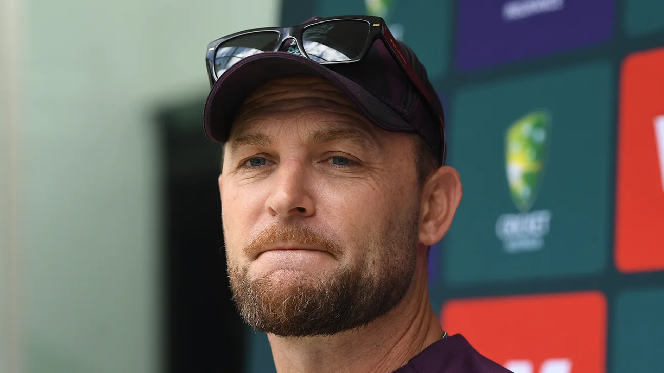 Ashes 2025-26: 'The airport incident wasn't ideal' - McCullum admits his team handled it well