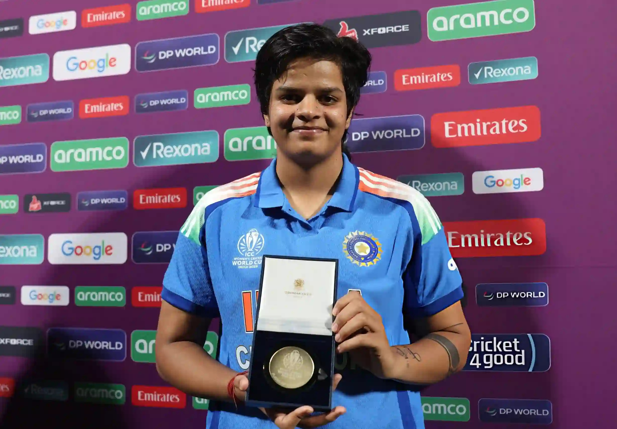 Shafali Verma wins ICC Player of the Month for match-winning show in World Cup final
