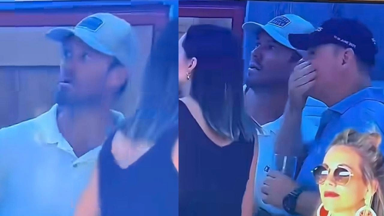 AB De Villiers spotted vaping during SA20 game