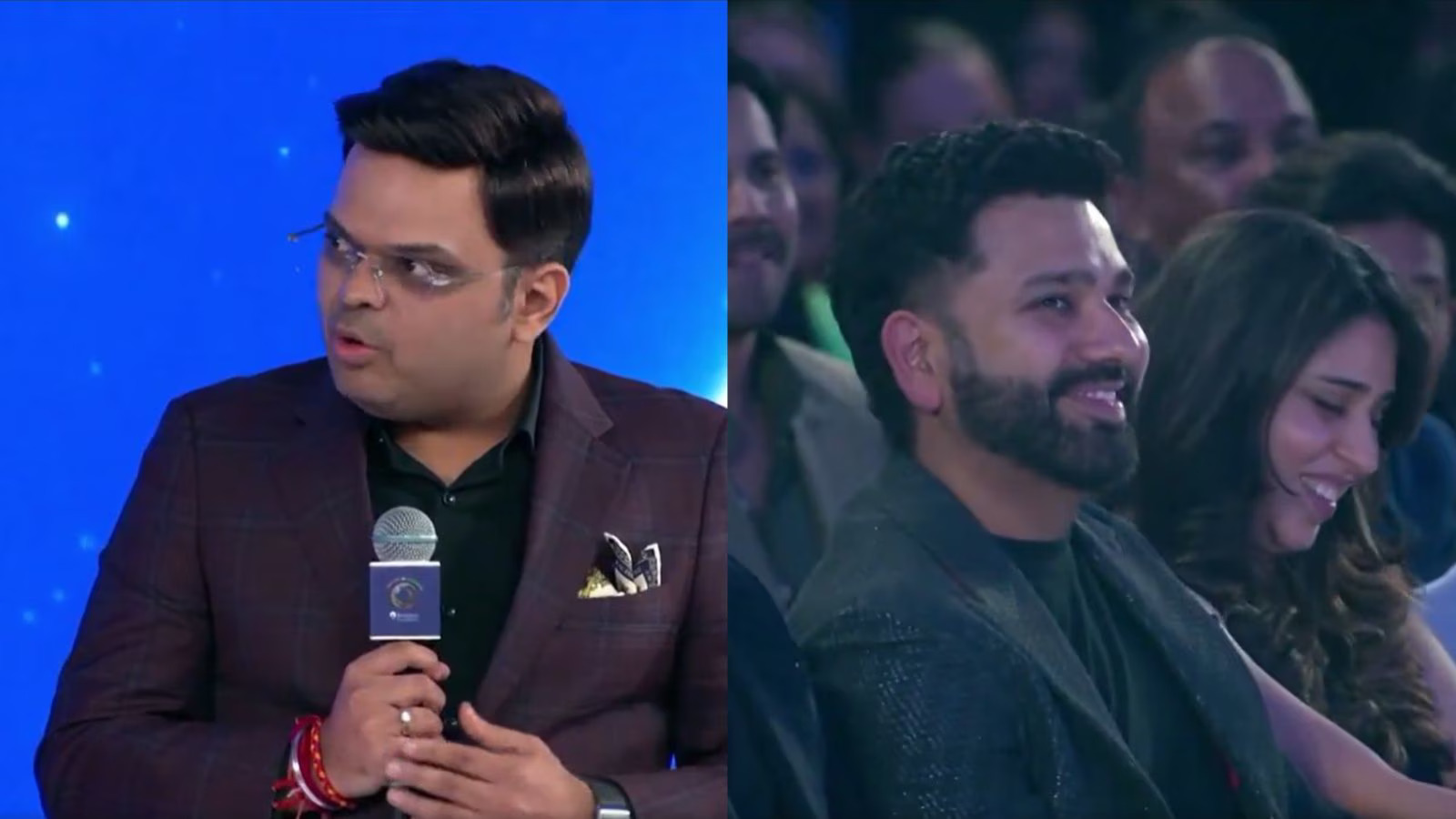 [WATCH] Rohit Sharma’s smiling reaction after ICC chair Jay Shah calls him India captain