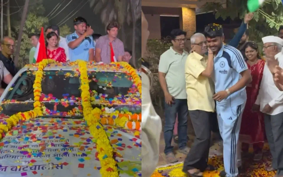 Ayush Mhatre gets grand welcome in Virar after leading India to Under-19 World Cup glory