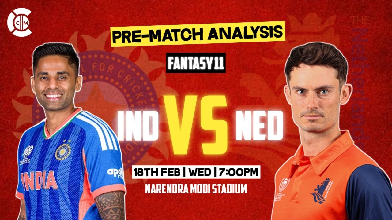 IND VS NZ Match 33 Preview 🏏 Pitch Report, Playing 11 & Fantasy Team | T20 World Cup 2026