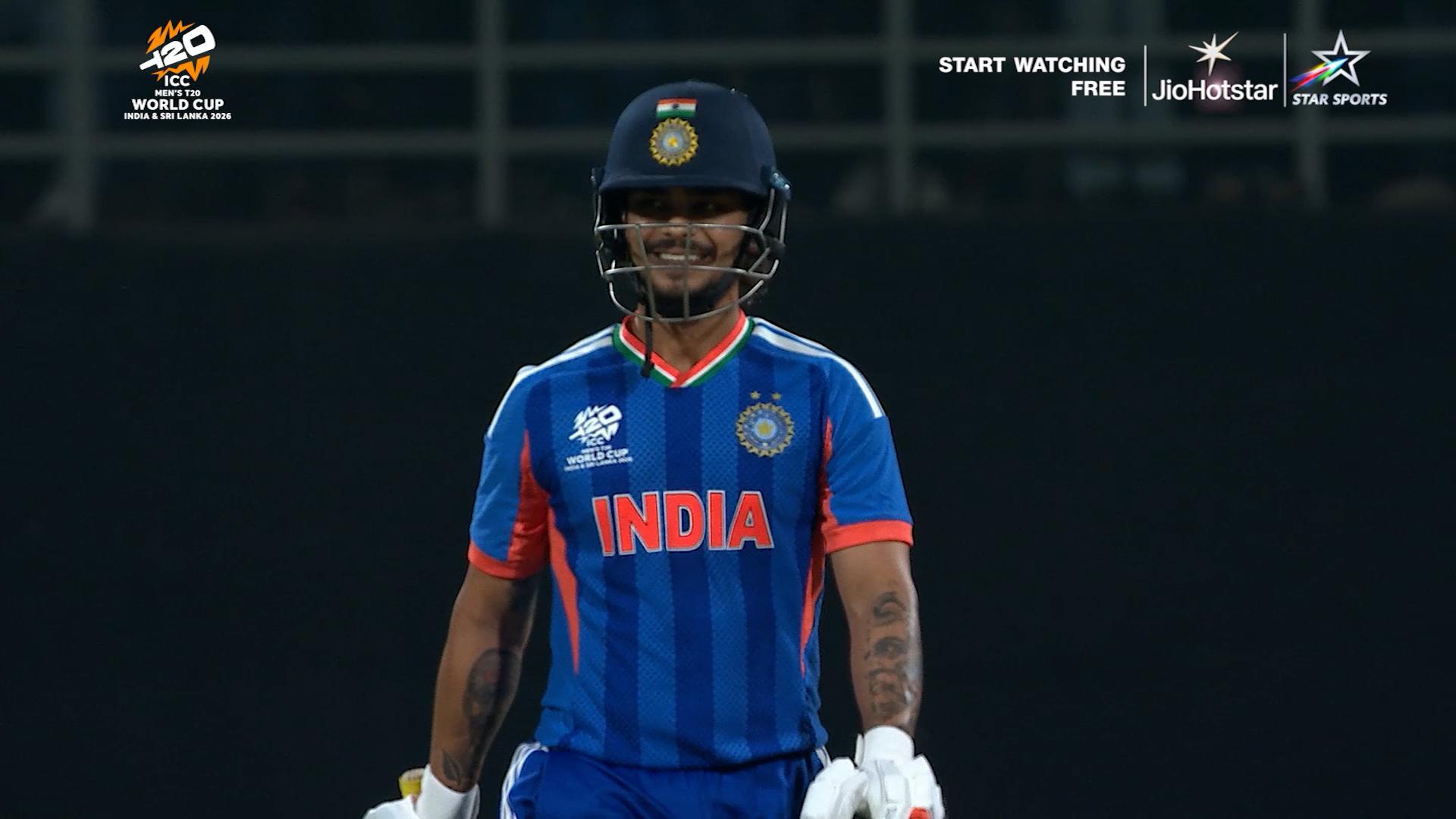 [WATCH] T20 World Cup 2026 Warm-ups: Ishan Kishan steals the show with outrageous off-balance six in IND vs SA clash